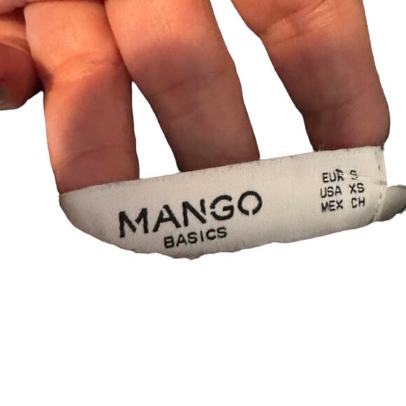 Mango Gray Turtle Neck Long Sleeve Knit Pullover Soft Cozy Sweater Women Sz XS - Picture 7 of 7